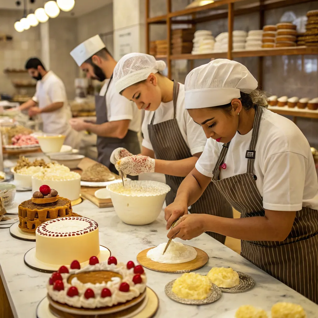 SELrionEX baking team at work